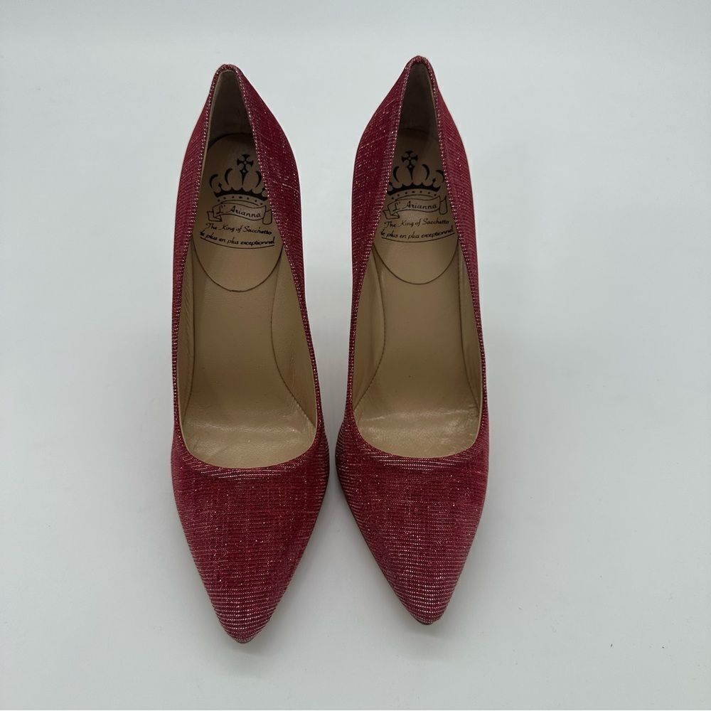 NEW Red Sparkly Heels - Picture 7 of 10